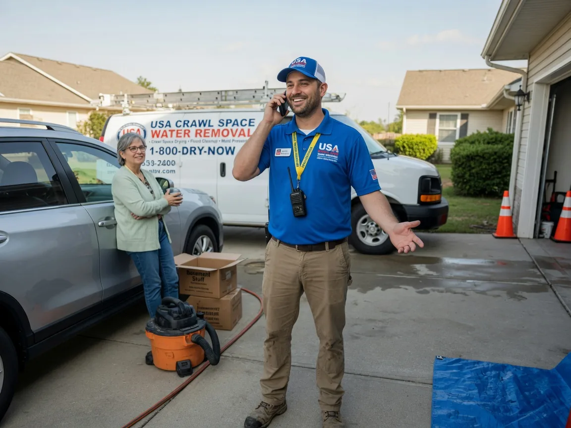 Crawl Space Water Removal Climbing Hill, IA FAQs